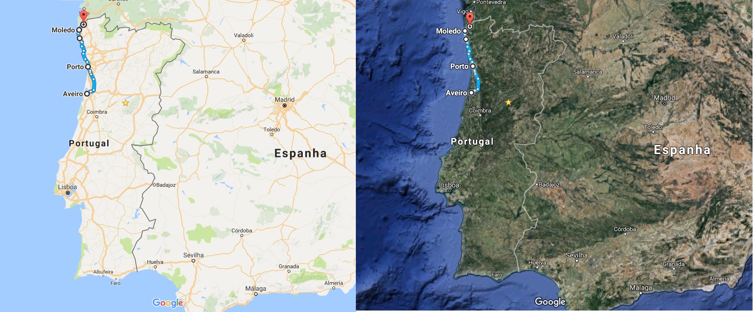 A(utocaravana) caminho de Espanha