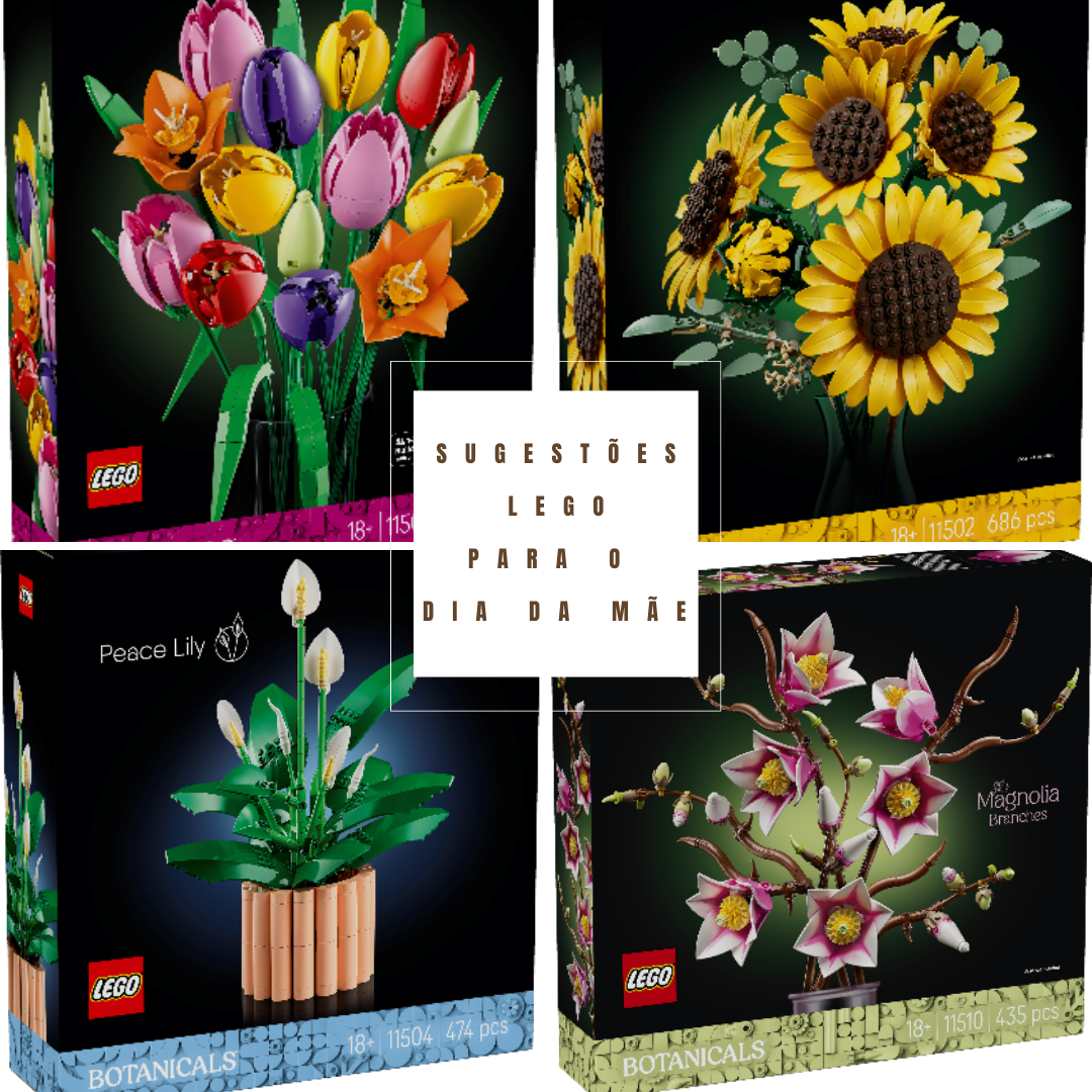 Dia da Mãe: sugestões criativas LEGO® Botanicals