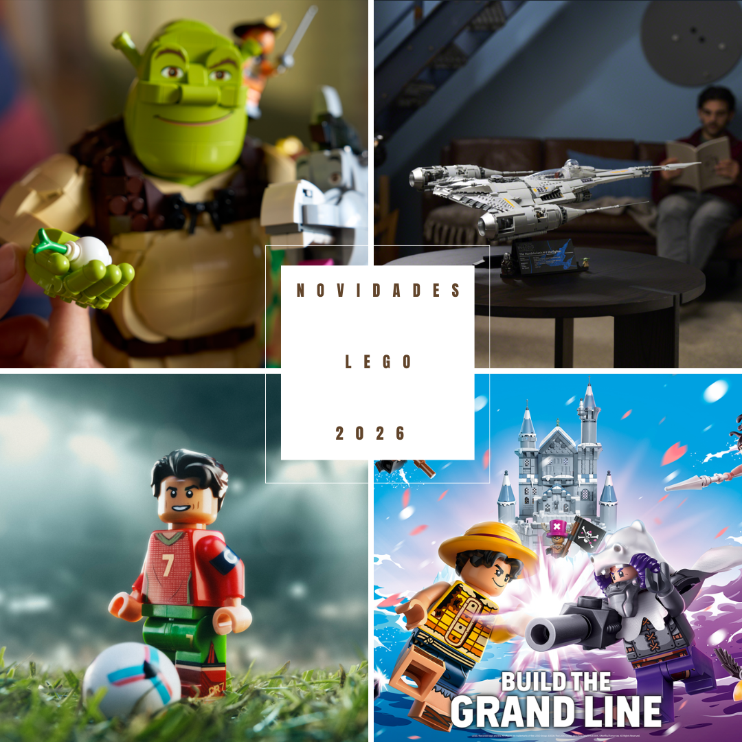 Novidades LEGO® 2026: Shrek, Star Wars e muito mais